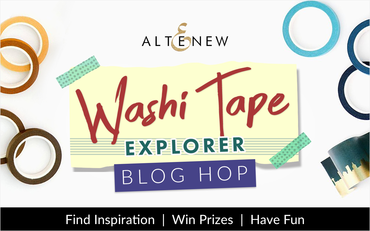 Altenew - Washi Tape - Gold Foil 1 Washi Tape